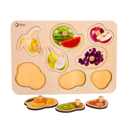 フルーツ ペグパズル