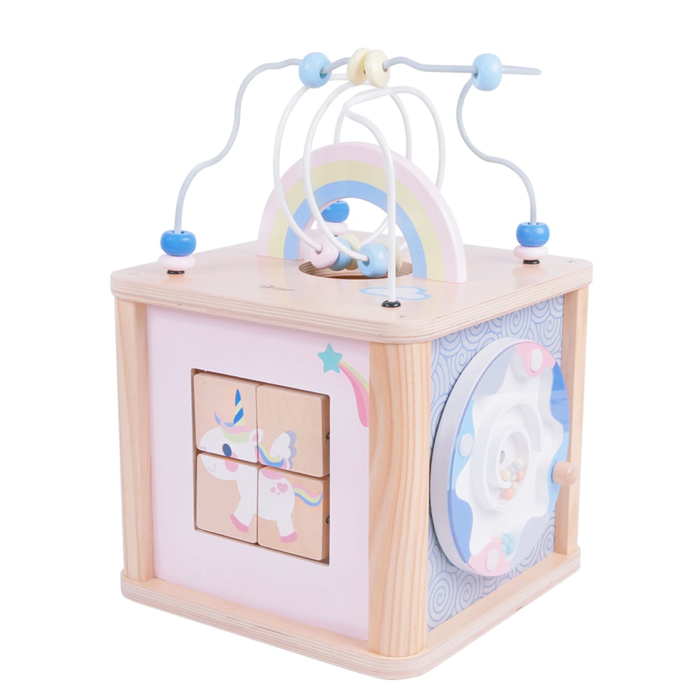 【未開封】リトルダッチ　アクティビティキューブ　ブルー Amazon.co.jp: Little Dutch リトルダッチ アクティビティー