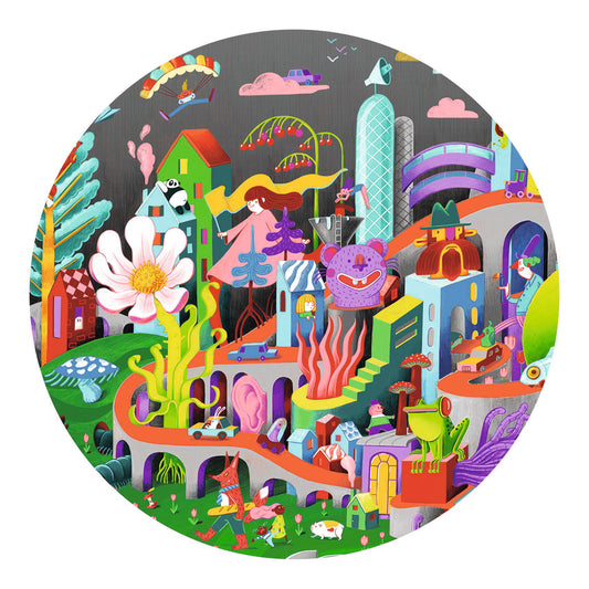 オブザベーションパズル クレイジータウン 200PCS