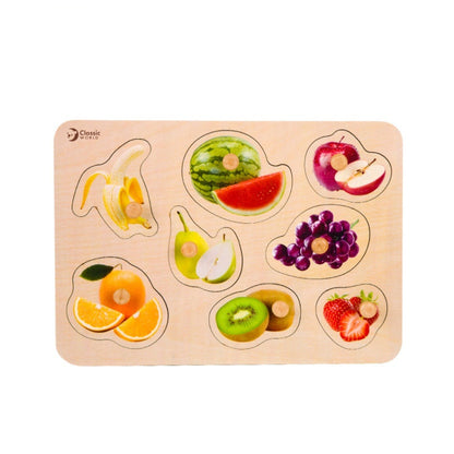 フルーツ ペグパズル