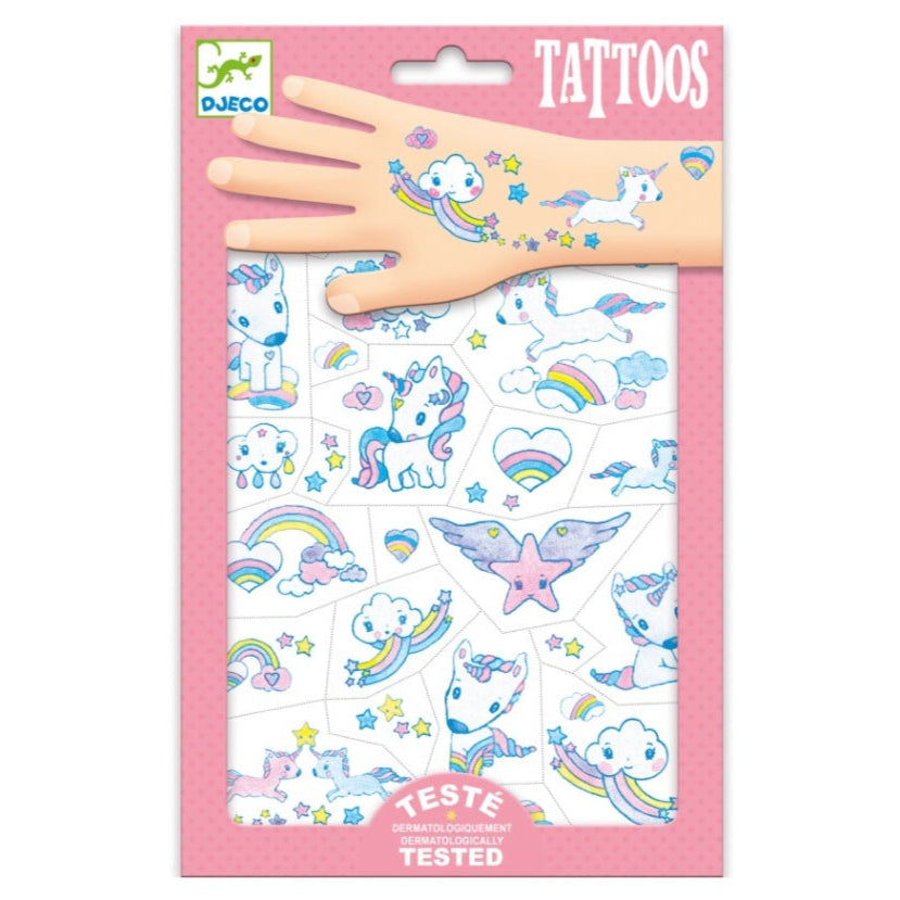 ボディーアート タトゥー ユニコーン