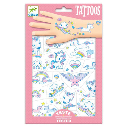 ボディーアート タトゥー ユニコーン