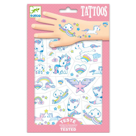 ボディーアート タトゥー ユニコーン