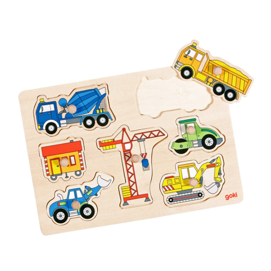 リフトアウトパズル コンストラクションカー