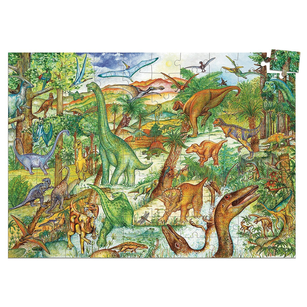 オブザベーションパズル ダイナソー 100PCS