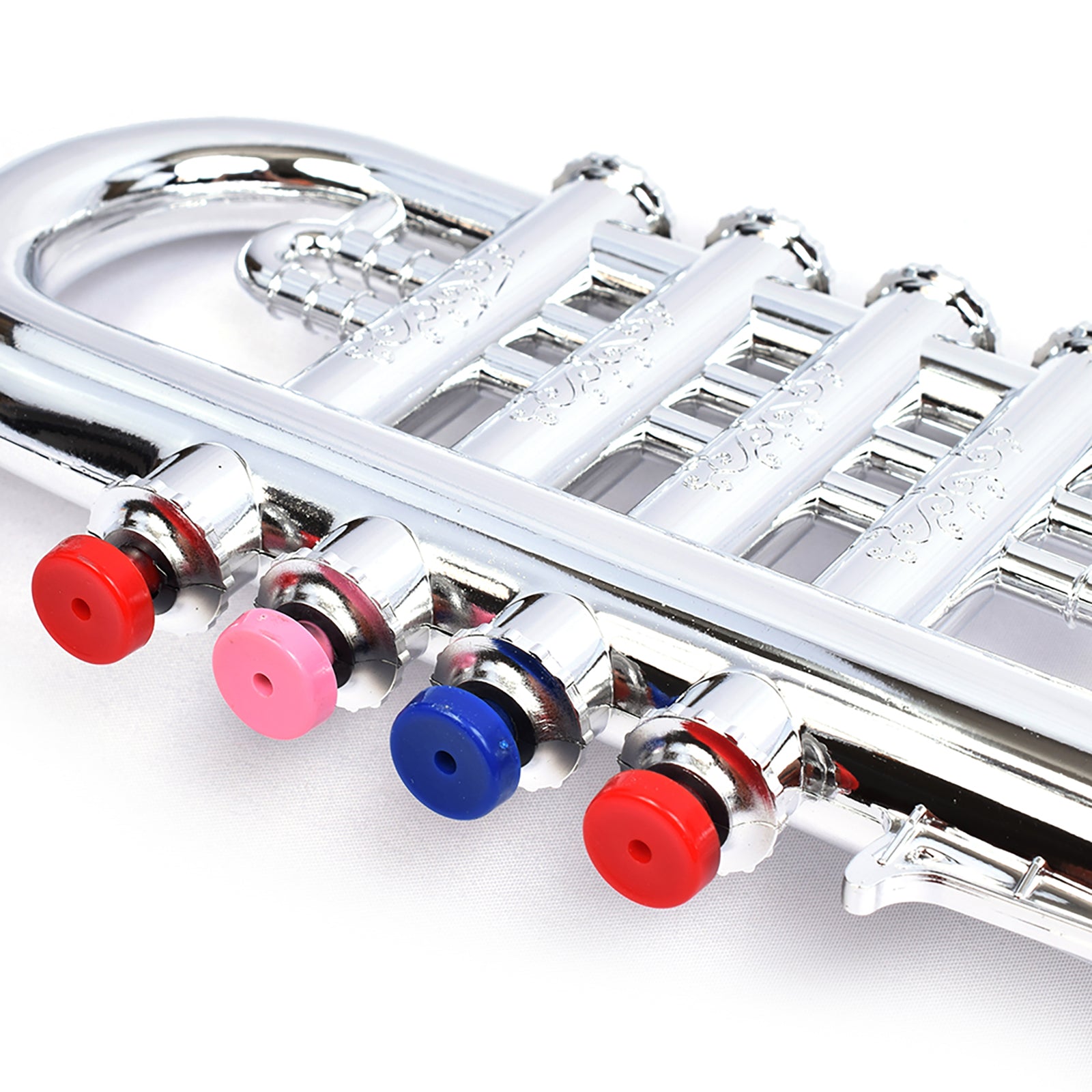 BONTEMPI シルバー トランペット 4keys 37cm – クレオのもり