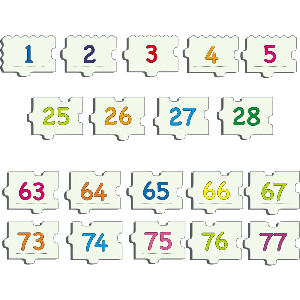 1-100 パズル 100PCS