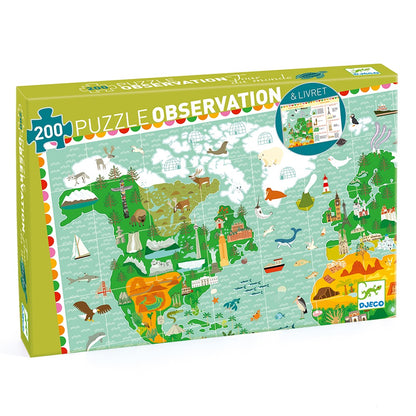 オブザベーションパズル アラウンド ザ ワールド 200PCS