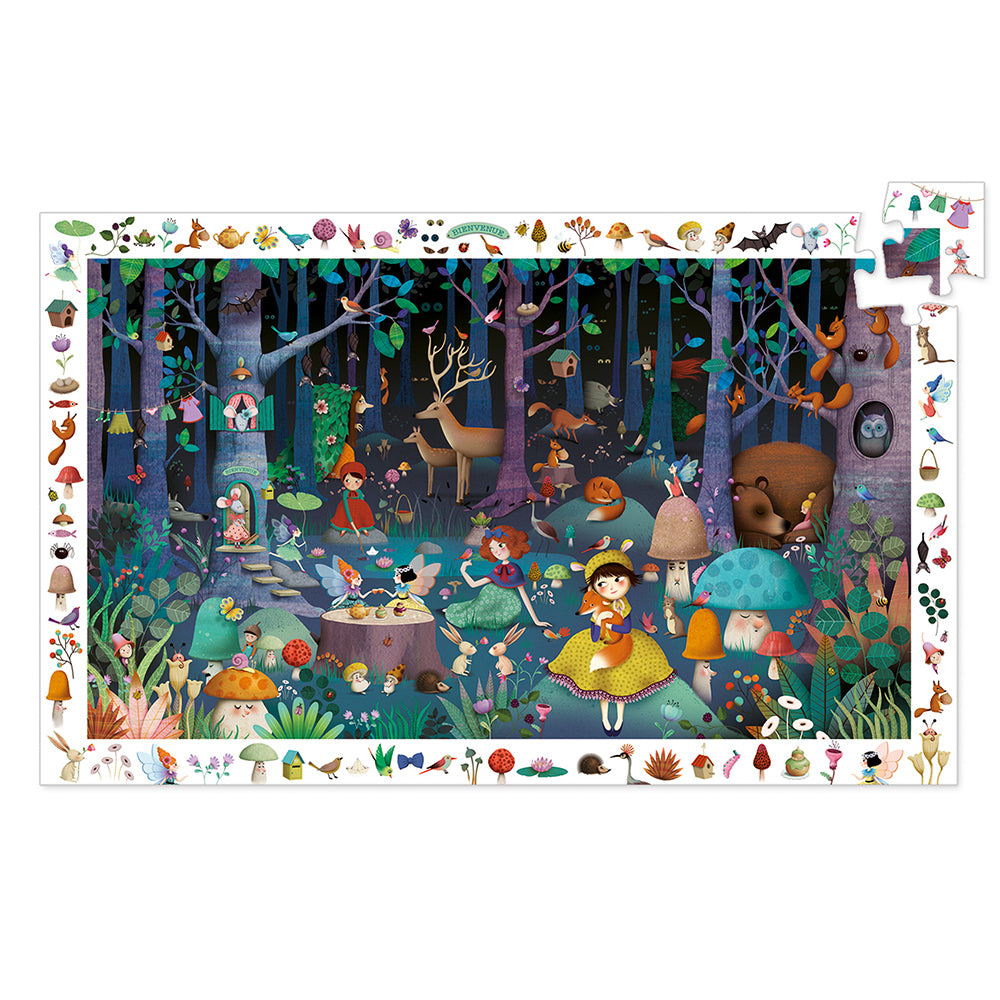 オブザベーションパズル エンチャンテッド フォレスト 100PCS