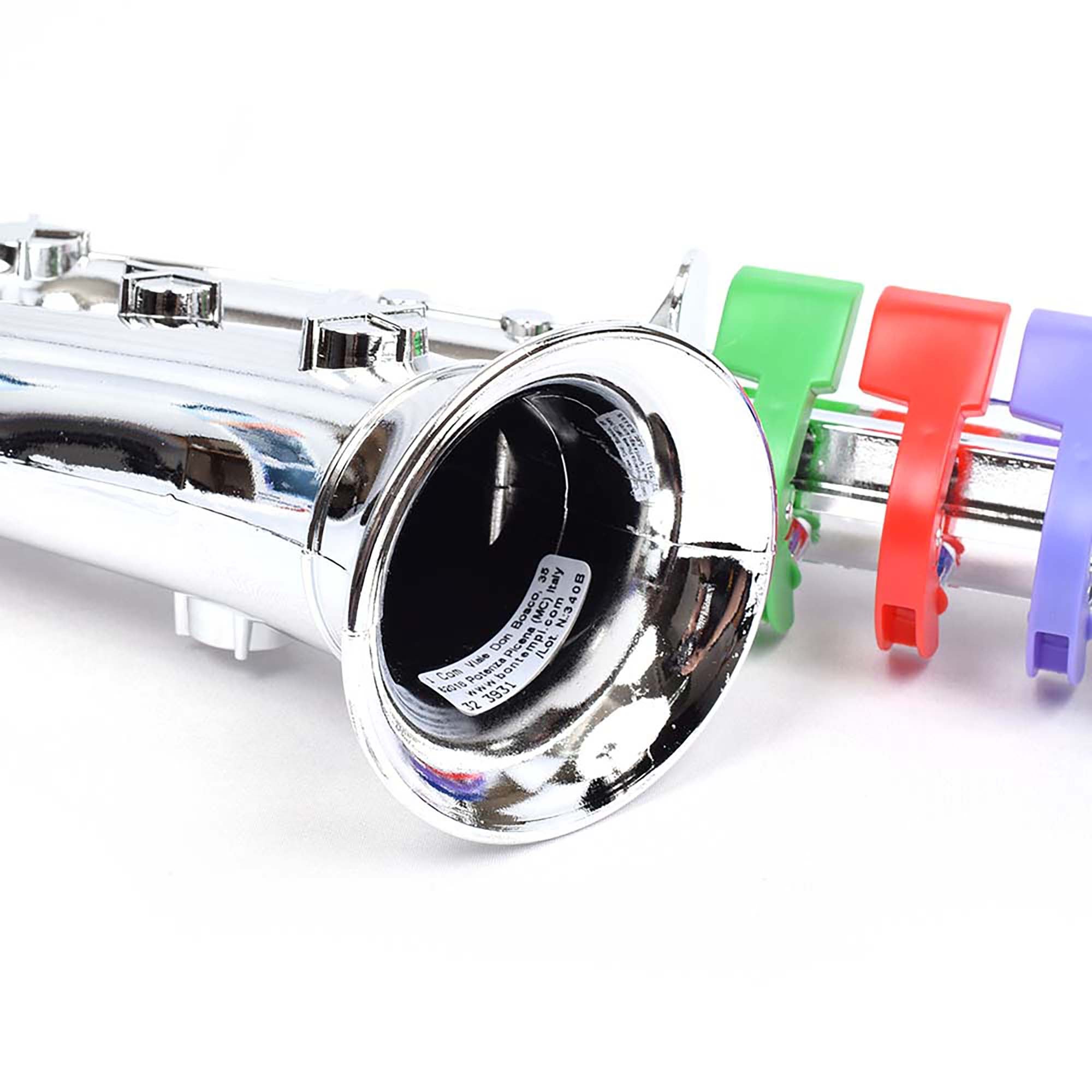 BONTEMPI ボンテンピ シルバー トランペット 4keys 37cm おもちゃ 楽器