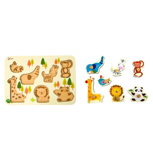 ズー ペグパズル カラフル