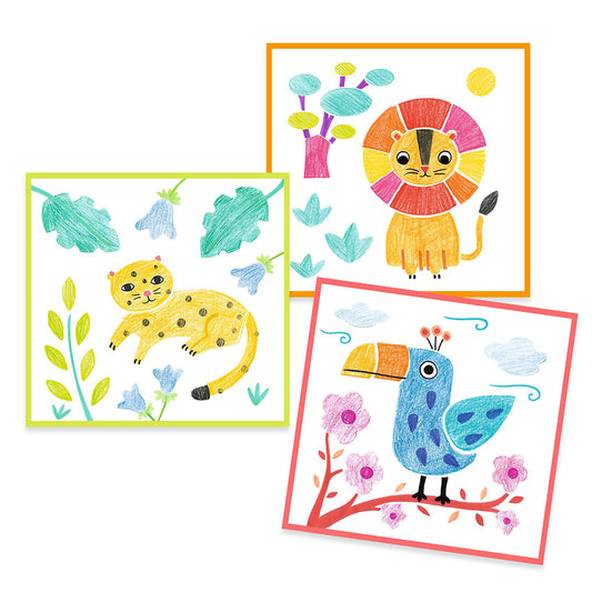 カラーリング 3ステンシル フォー 1イメージ