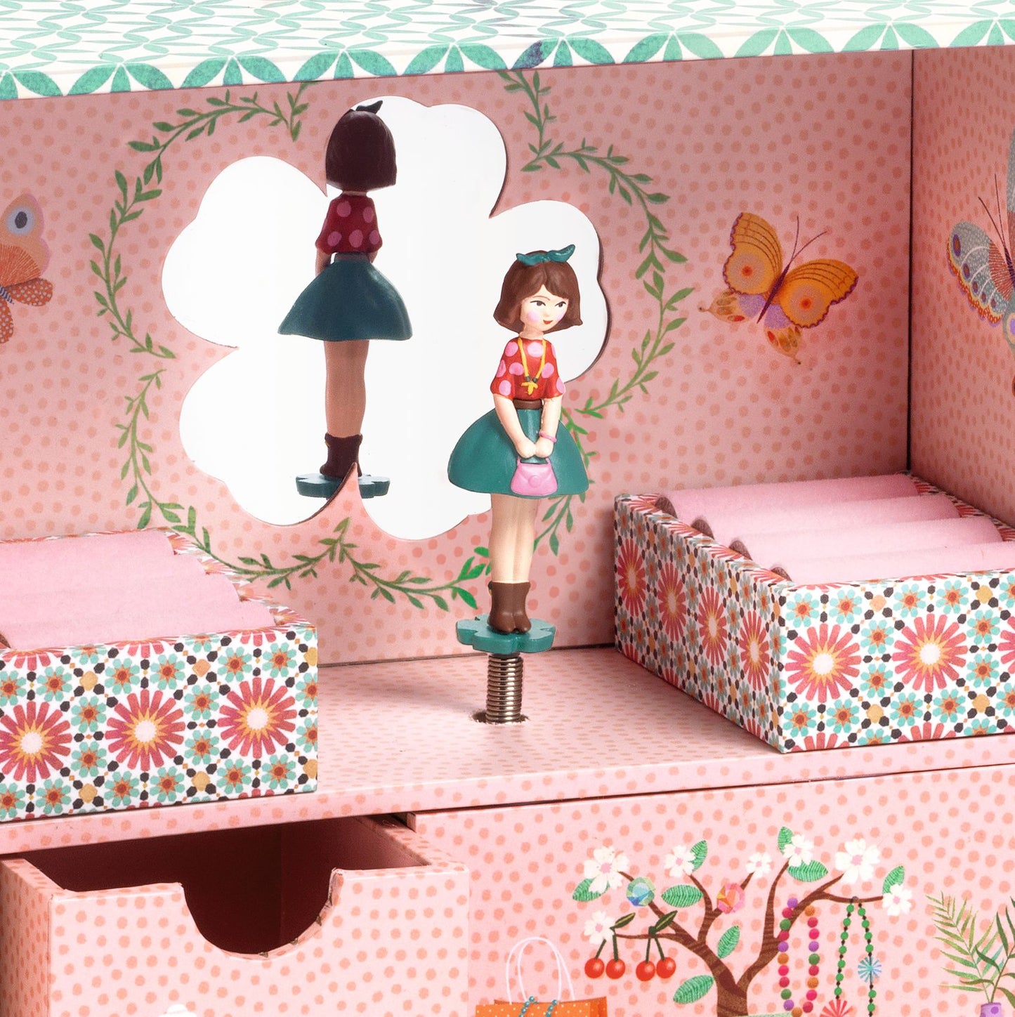 オルゴール付きジュエリーボックス シークレット ガーデン