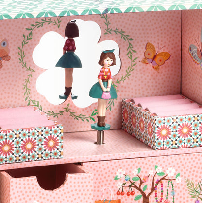 オルゴール付きジュエリーボックス シークレット ガーデン