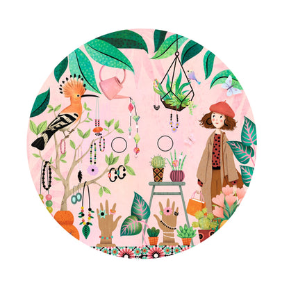 オルゴール付きジュエリーボックス シークレット ガーデン