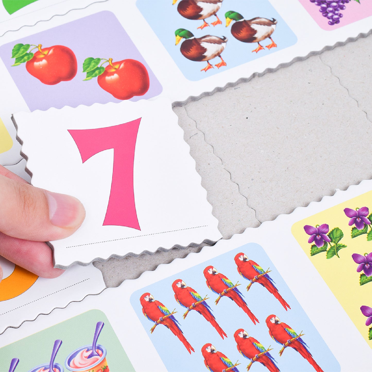 パズル 1-10 10PCS